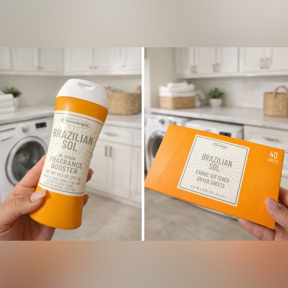 Brazilian Sol Fragrance Booster & Dryer Sheets Bundle Smells like SOL DE JANEIRO - Picture 4 of 5